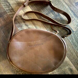 Portland Leather Circle Crossbody and Matching Mini Envelope Wallet